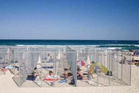 Bondi Beach, 21 Beach Cells, detail.